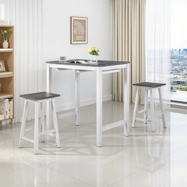 3 Pieces Counter Height Set