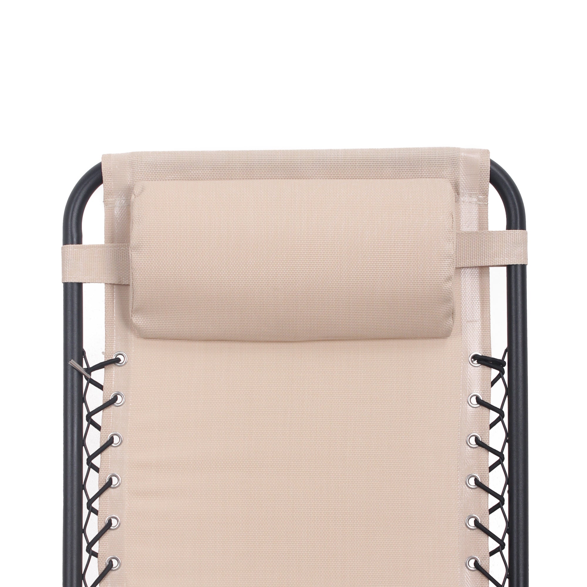 Zero Gravity Folding Lounge Chair with Headrest & Removable Tray by HouseOfZazla