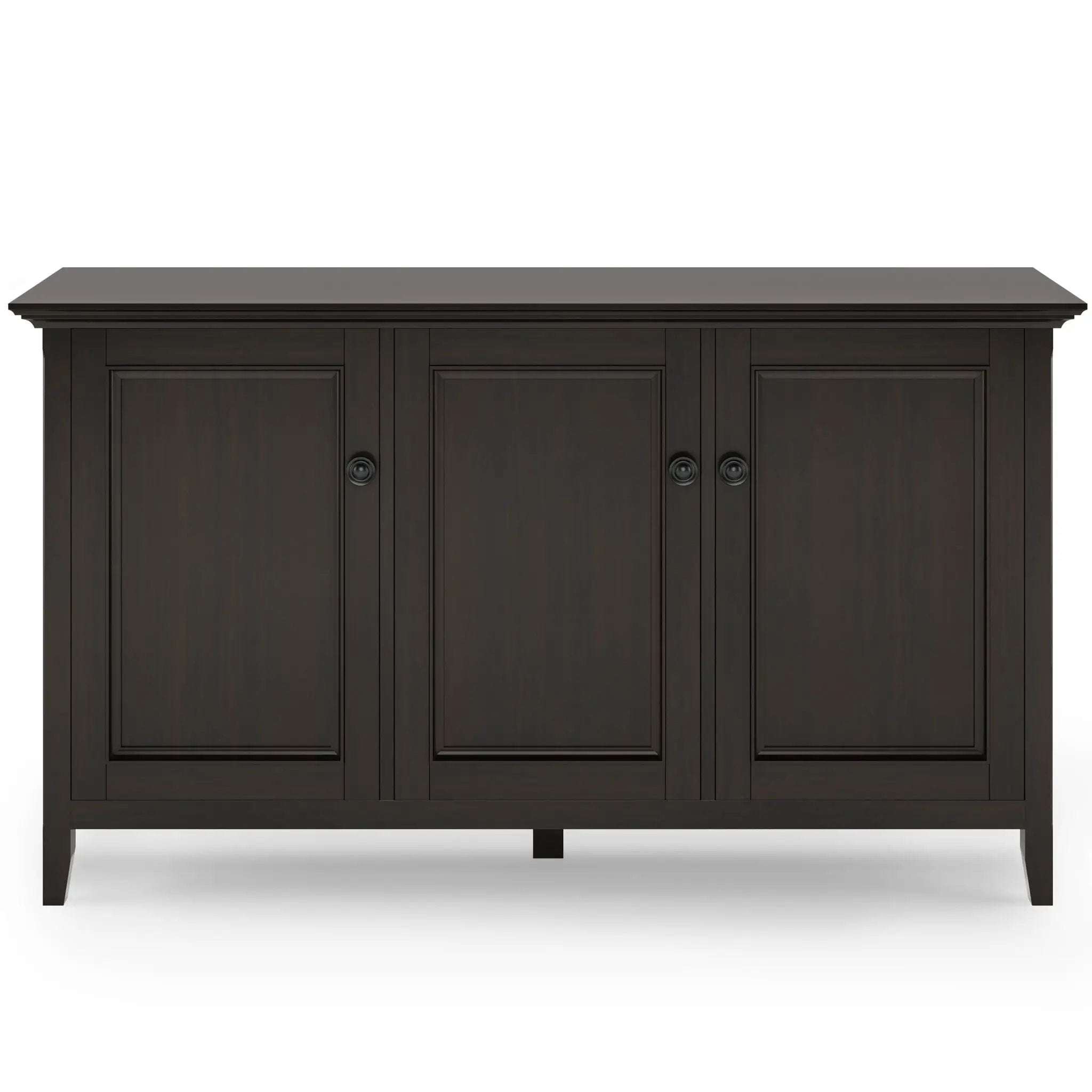 Amherst - Wide 3 Door Storage Cabinet - Hickory Brown by Unique Piece Furniture