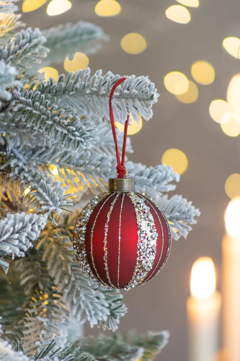 Christmas Ball Ornaments Tree Ornaments For Holiday Party Decorations by HouseOfZazla