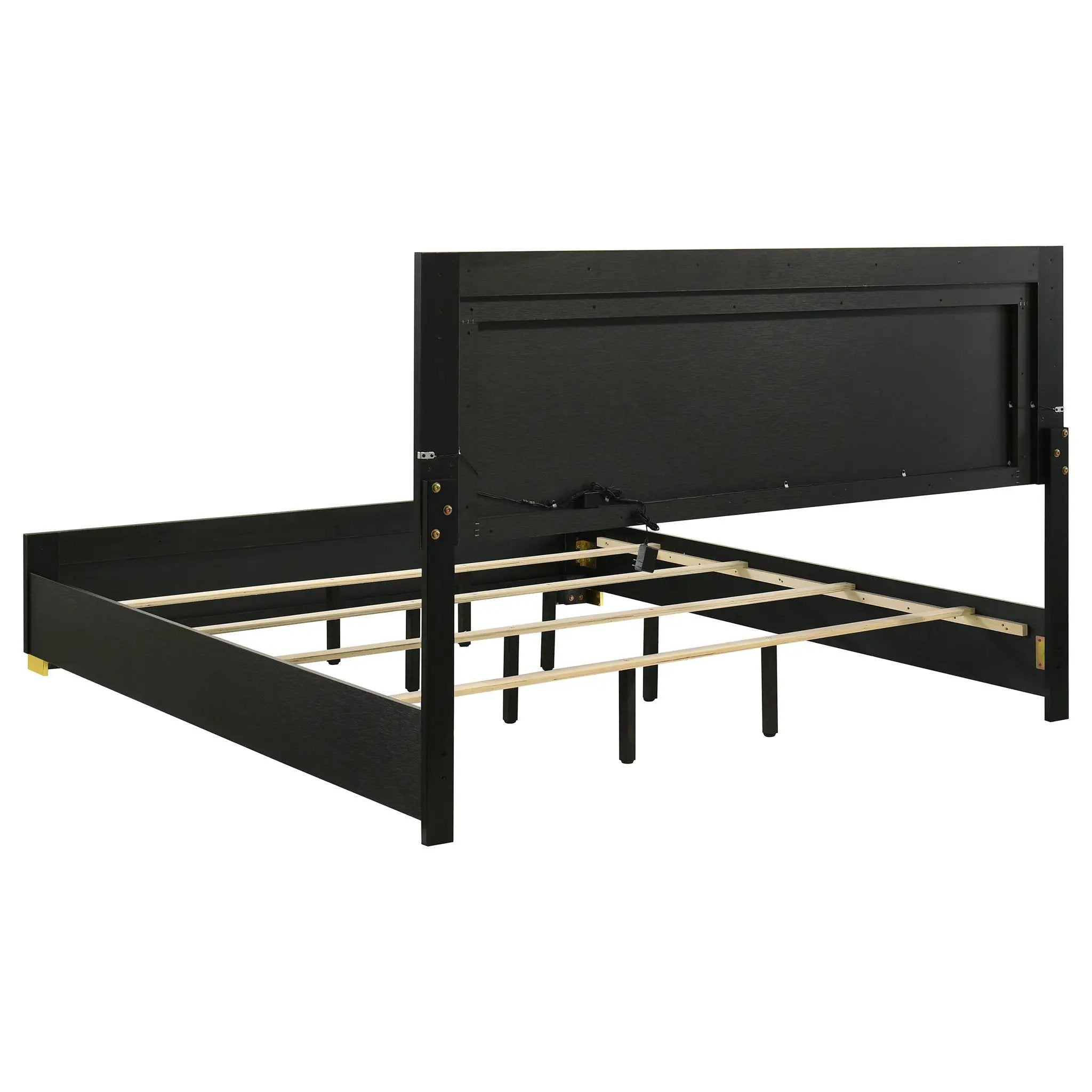 Marceline 4-piece Eastern King Bedroom Set Black by Unique Piece Furniture