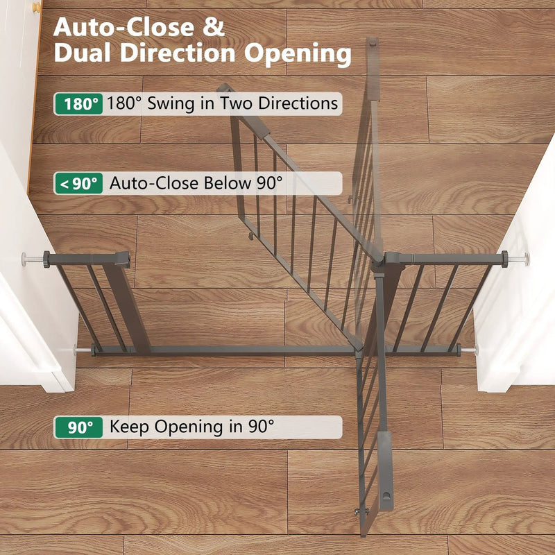 Baby Gate For Stairs And Doorways by HouseOfZazla
