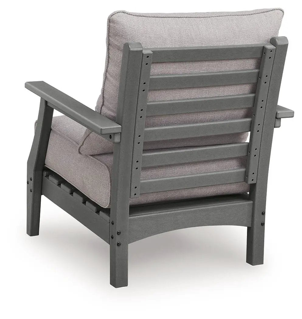 Cove Beach - Lounge Chair With Cushion (Set of 2) - Gray by Unique Piece Furniture