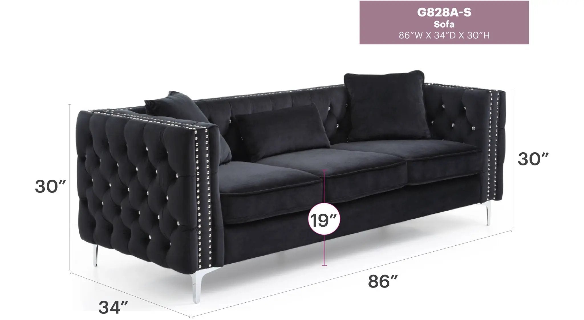 Paige - Sofa by HouseOfZazla
