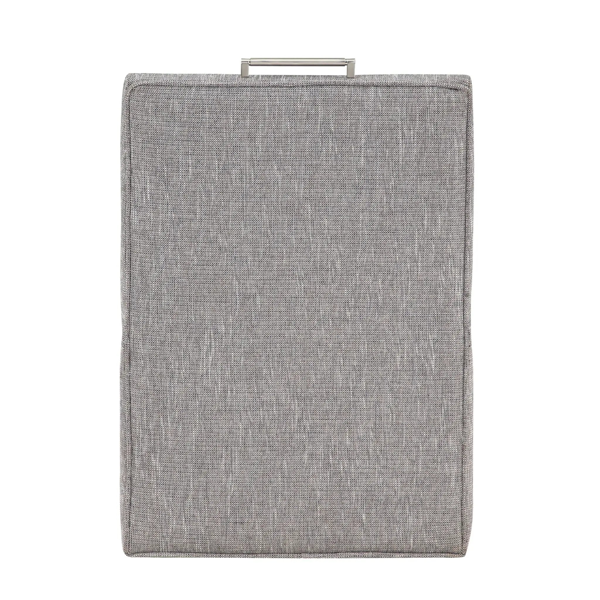 Della - Upholstered Castered Chair - Gray by HouseOfZazla