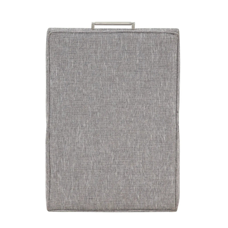 Della - Upholstered Castered Chair - Gray by HouseOfZazla