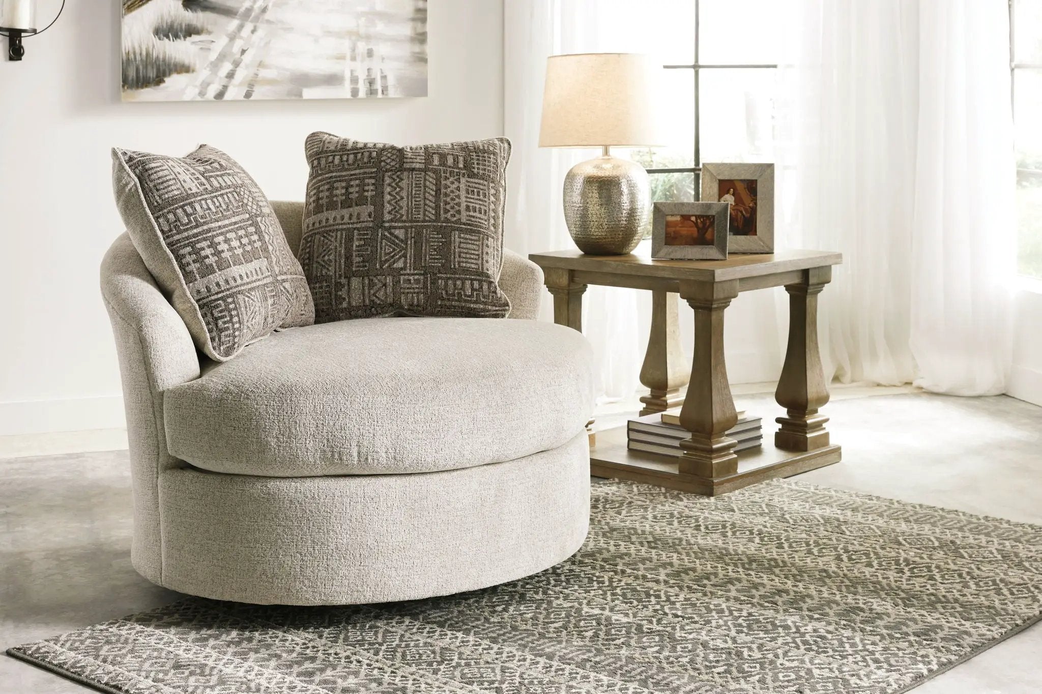 Soletren - Swivel Chair by Unique Piece Furniture