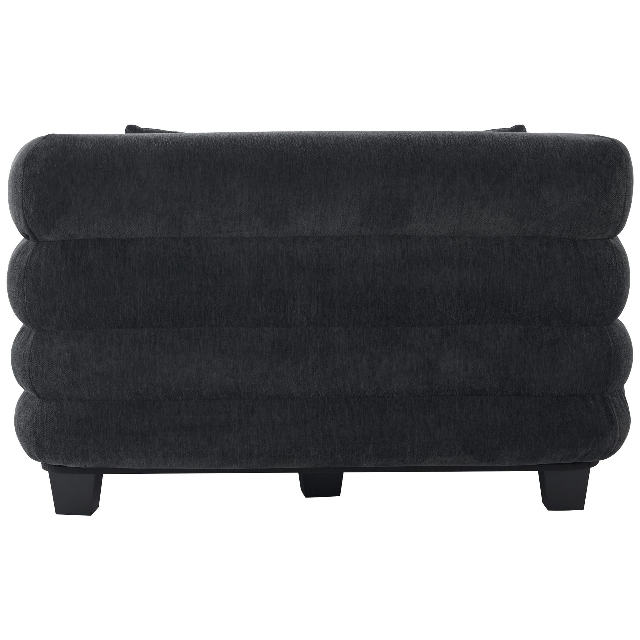 Oversized Chaise Lounge Sofa Bed with Deep Seat and Layered Armrests by HouseOfZazla