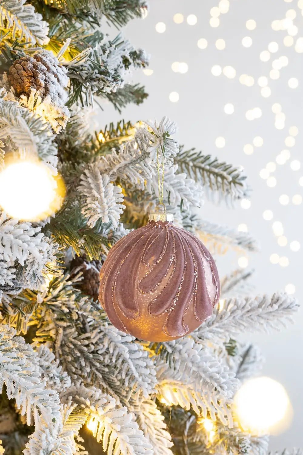 Decorative Hanging Ball Christmas Tree Ornaments For Holiday Party Decorations (Set of 6) by Unique Piece Furniture