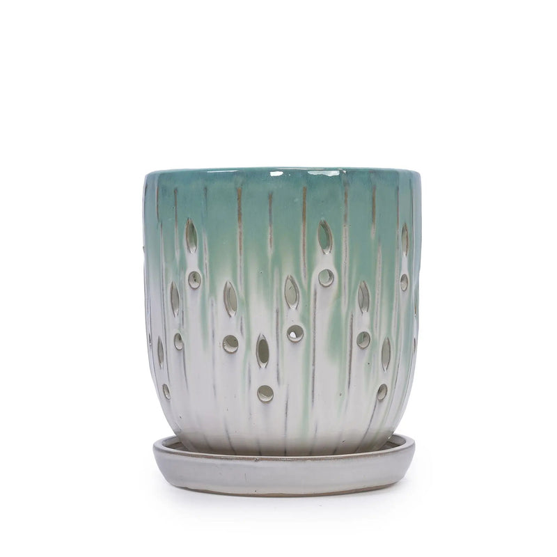 Flowerpot With Drainage Hole (Set of 2) by Unique Piece Furniture