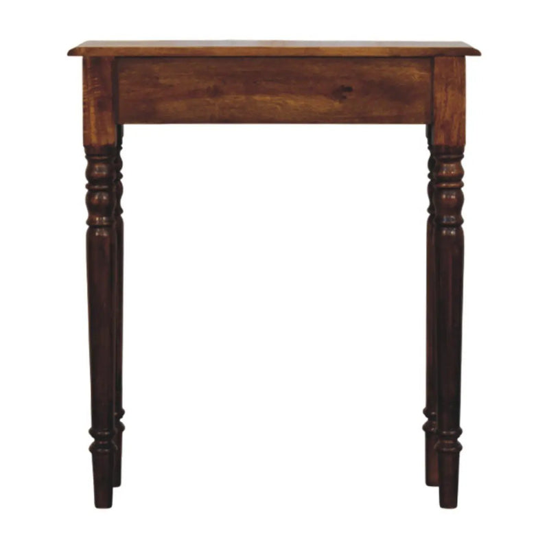 Turned Legs Drawer Console Table by HouseOfZazla