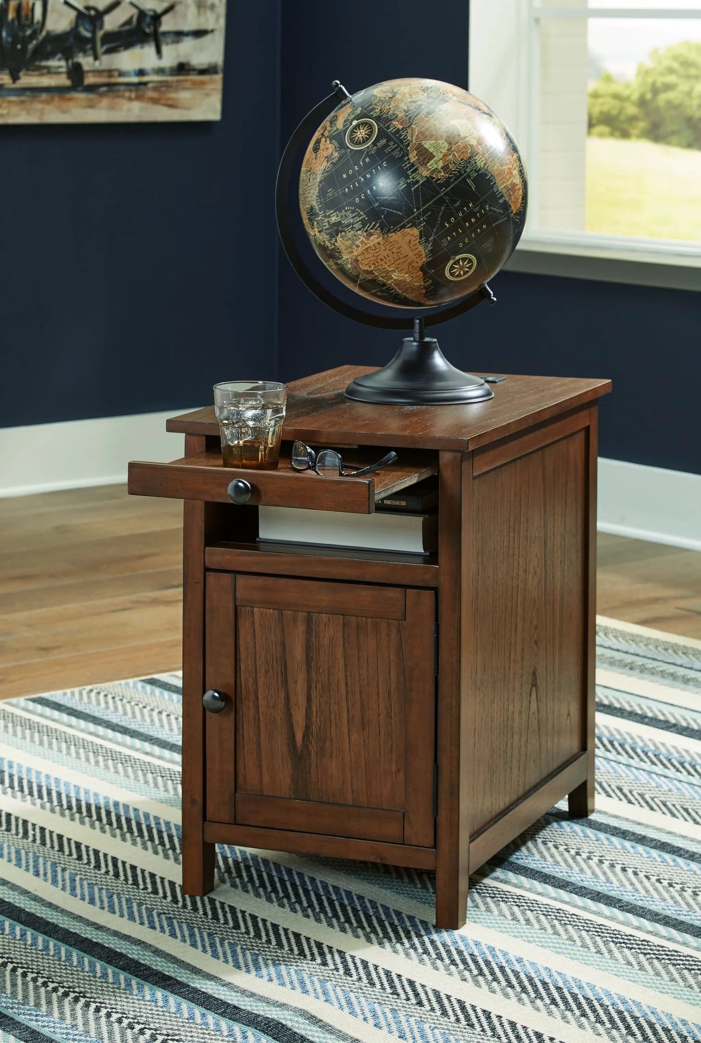 Treytown - Chair Side End Table by Unique Piece Furniture
