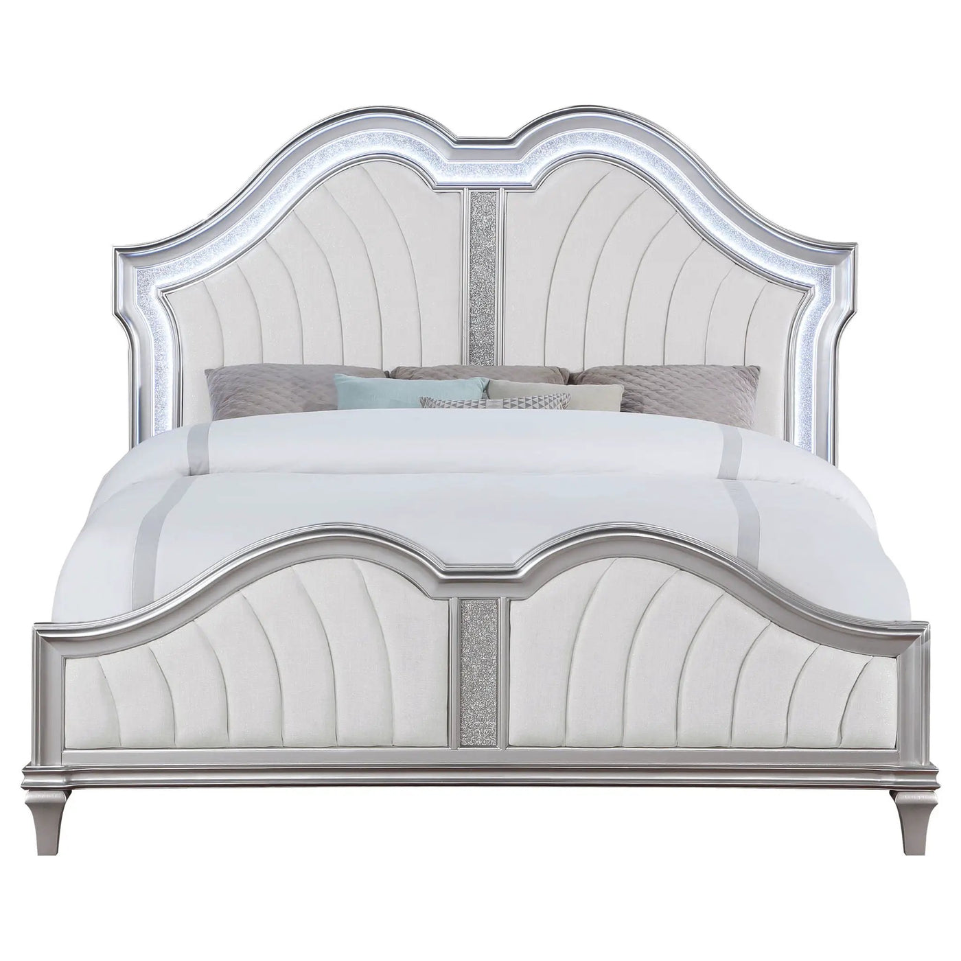 Katerina - Platform Bed With LED Light by HouseOfZazla