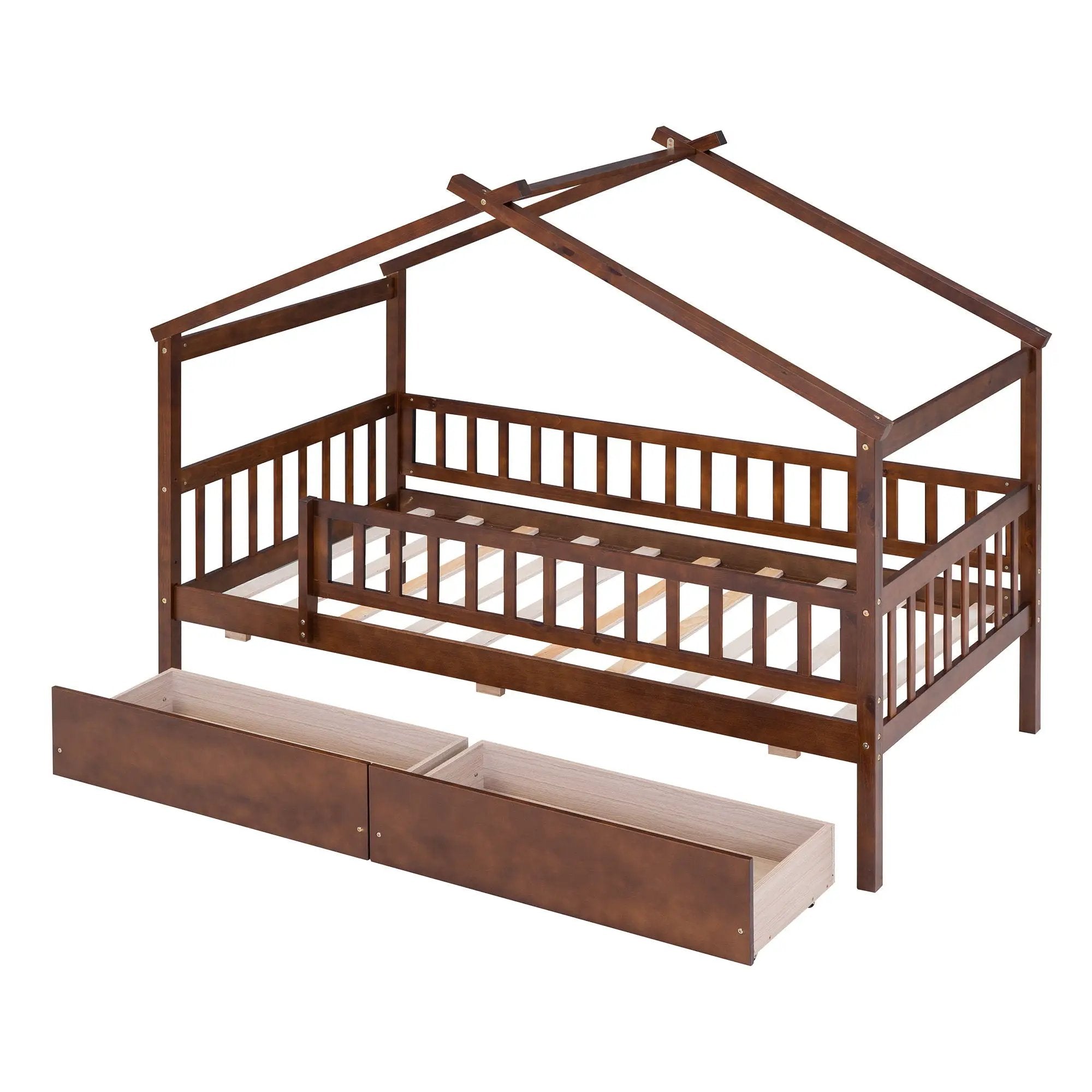 House Bed With 2 Drawers by HouseOfZazla