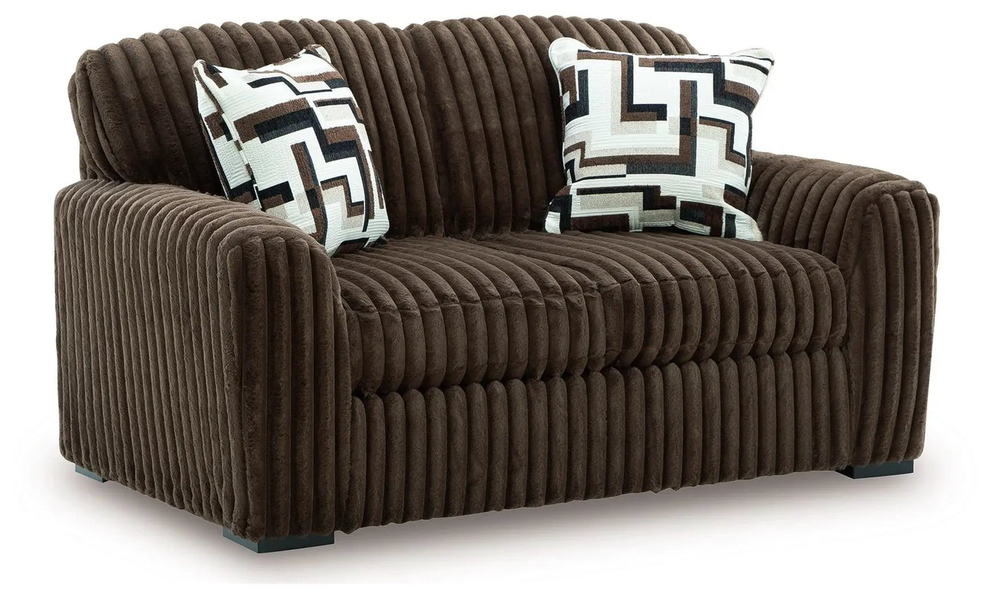 Midnight-Madness - Loveseat by Unique Piece Furniture