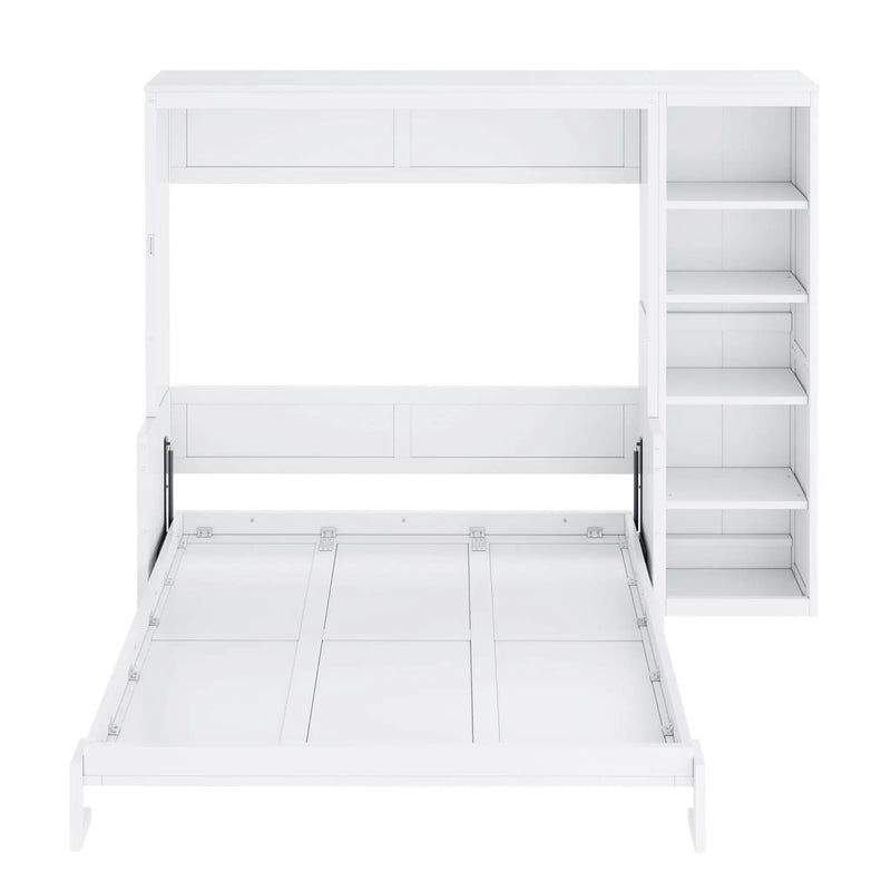 Sturdy Murphy Bed With Desk And Bookshelf by Unique Piece Furniture