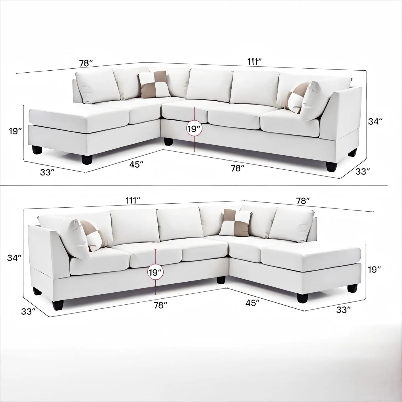 Malone - Comfort Sectional by HouseOfZazla