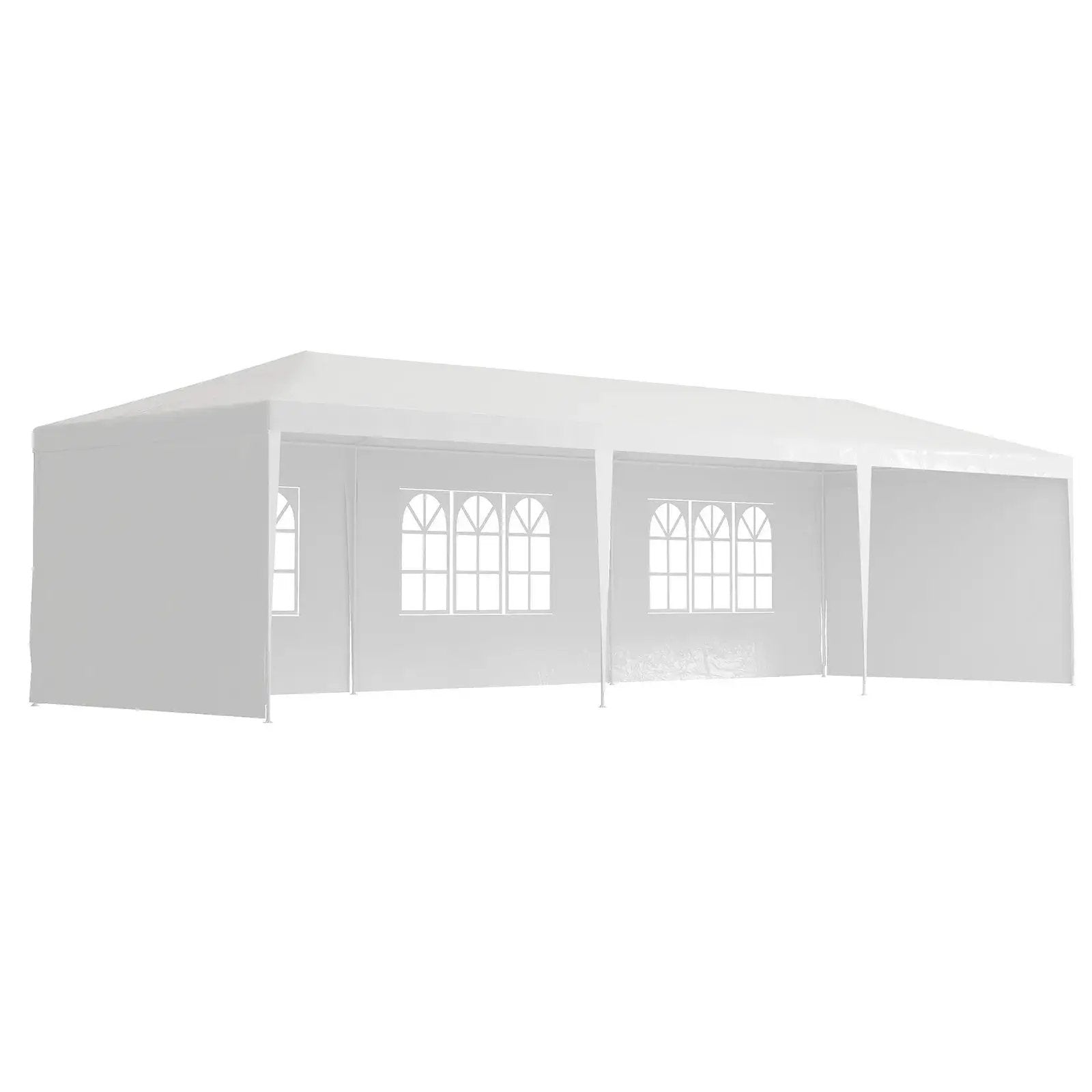 10x30' Outdoor Garden Gazebo Wedding Party Tent Canopy Marquee with 5 Removable Sidewalls by HouseOfZazla