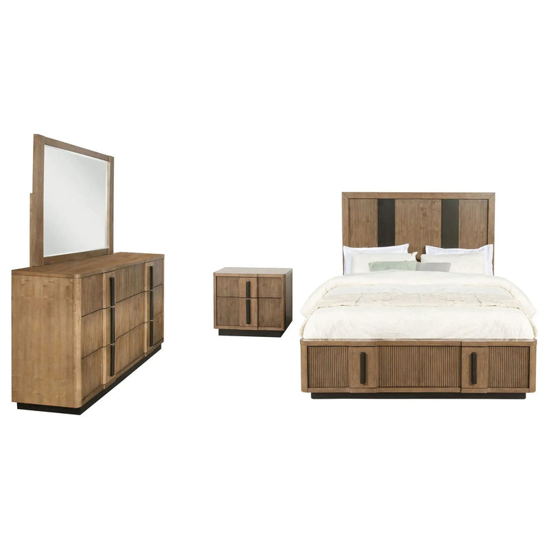 Terrace 4-piece Queen Bedroom Set Ash Brown by Unique Piece Furniture