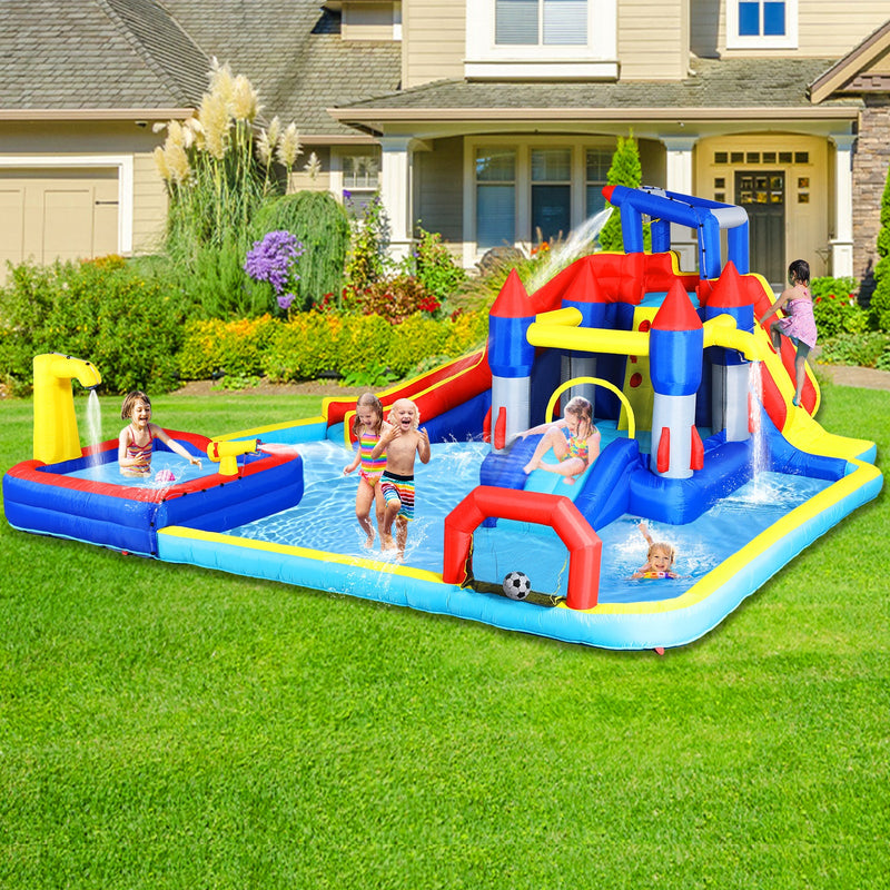 10 in1 Inflatable Slide Water Park and Bouncing House by HouseOfZazla