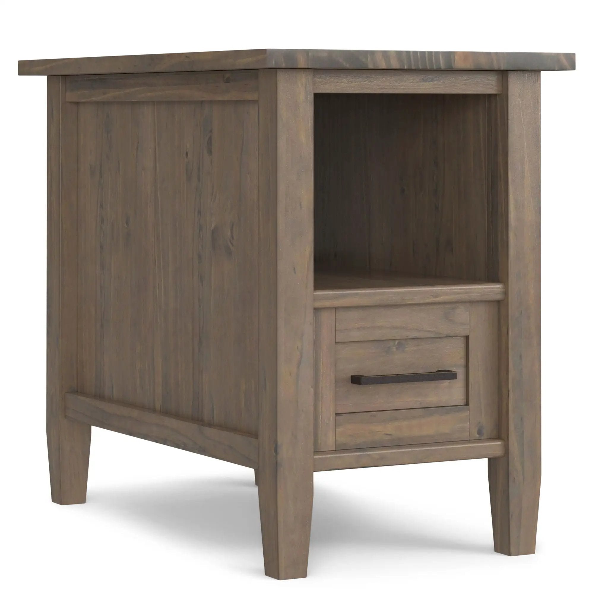 Ela - Narrow End Table - Brown by Unique Piece Furniture