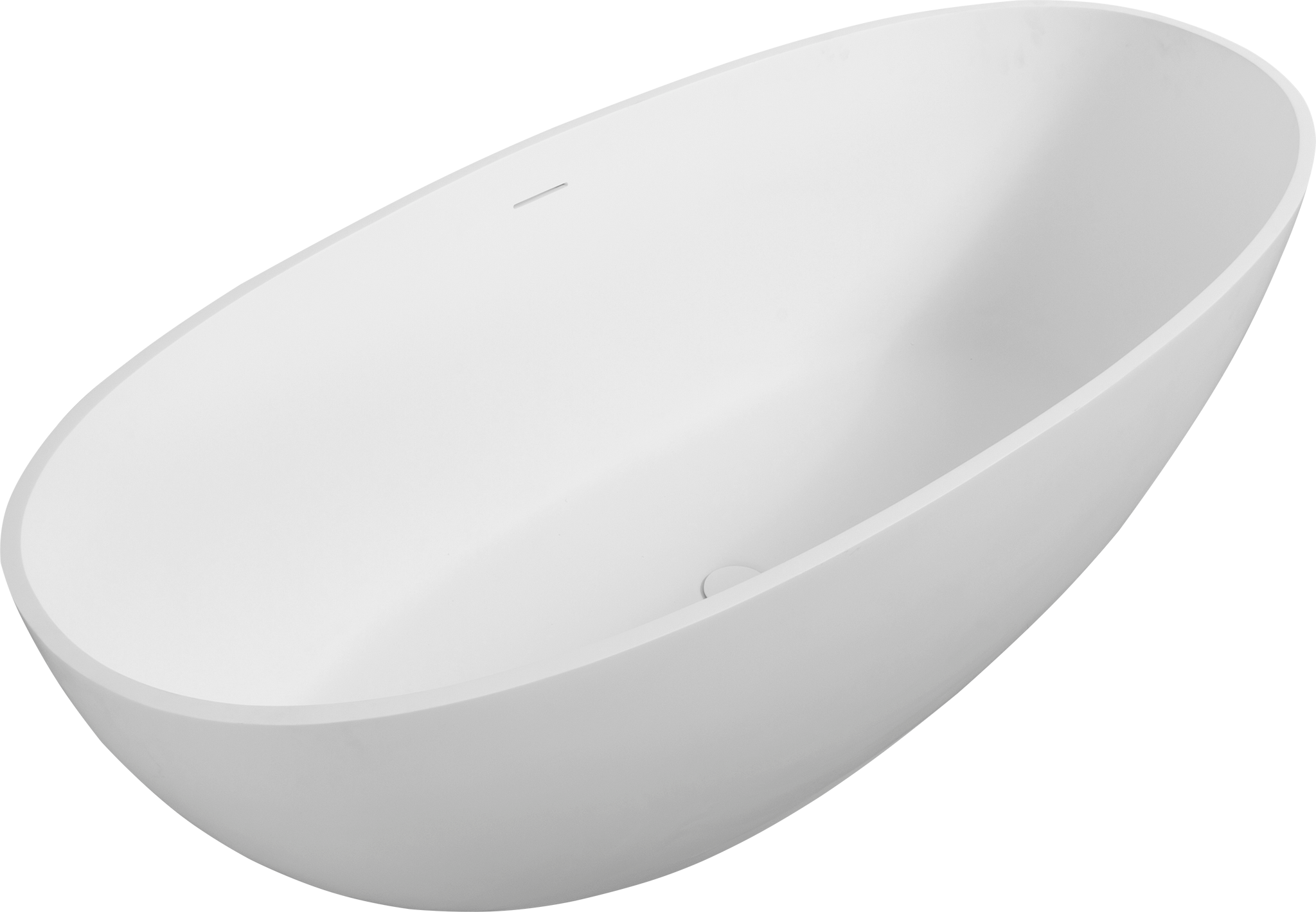 65" Freestanding Solid Surface Bathtub by HouseOfZazla