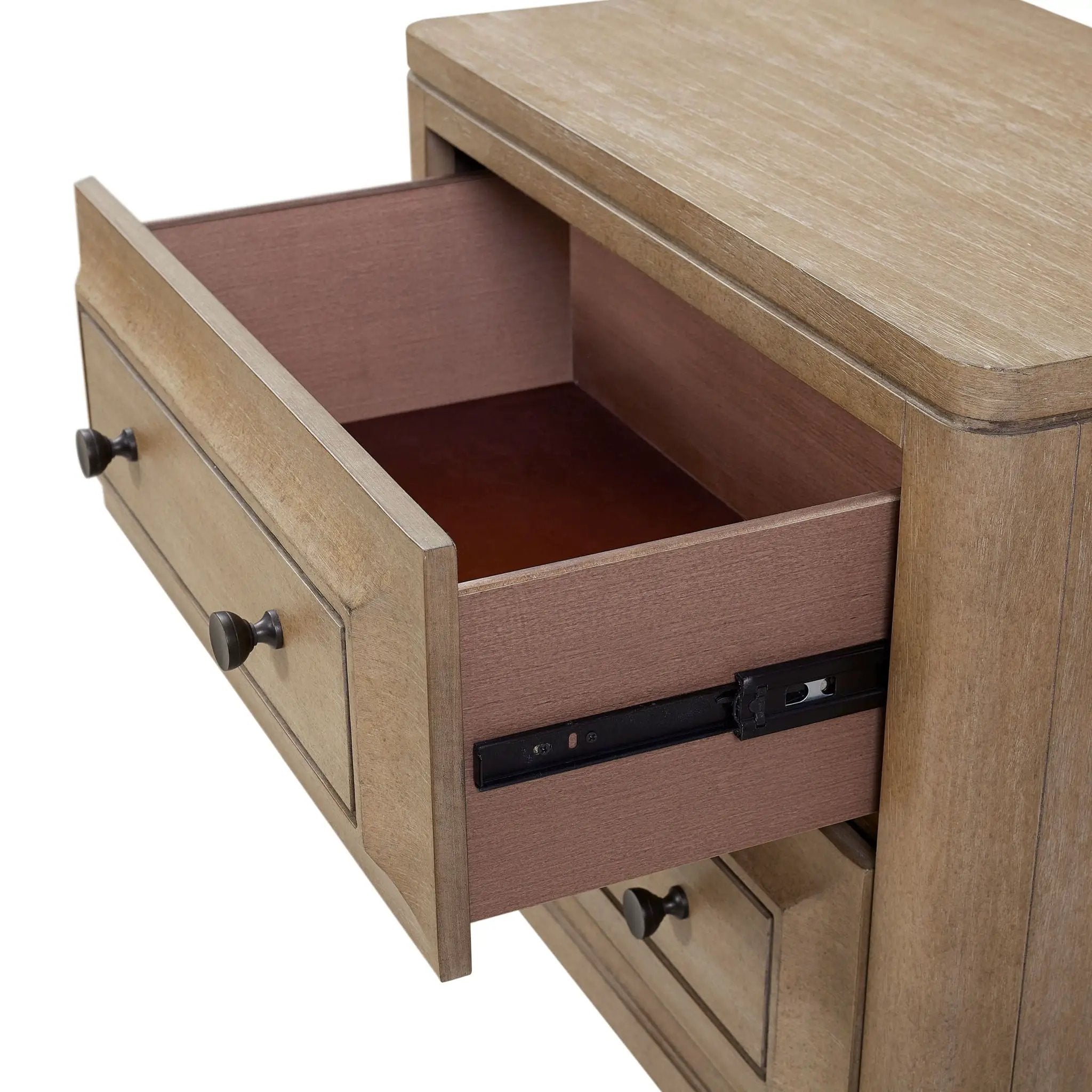 2 Drawer Nightstand - Sand by Unique Piece Furniture