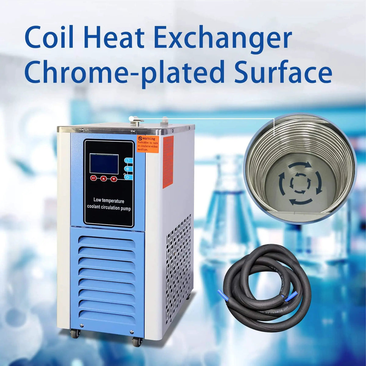 Commercial 110V Low Temperature Laboratory Cooling Chiller Liquid Circulating Pump (SAK45281) by SAKSBY WHOLESALE