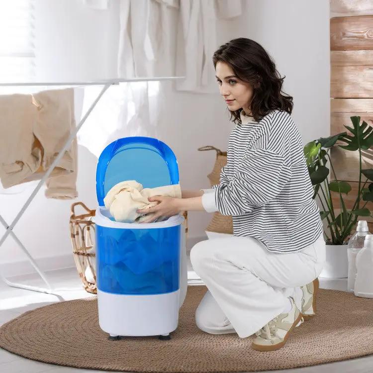 5.5 lbs Space-Saving Semi-Auto Washer by DirectDeals