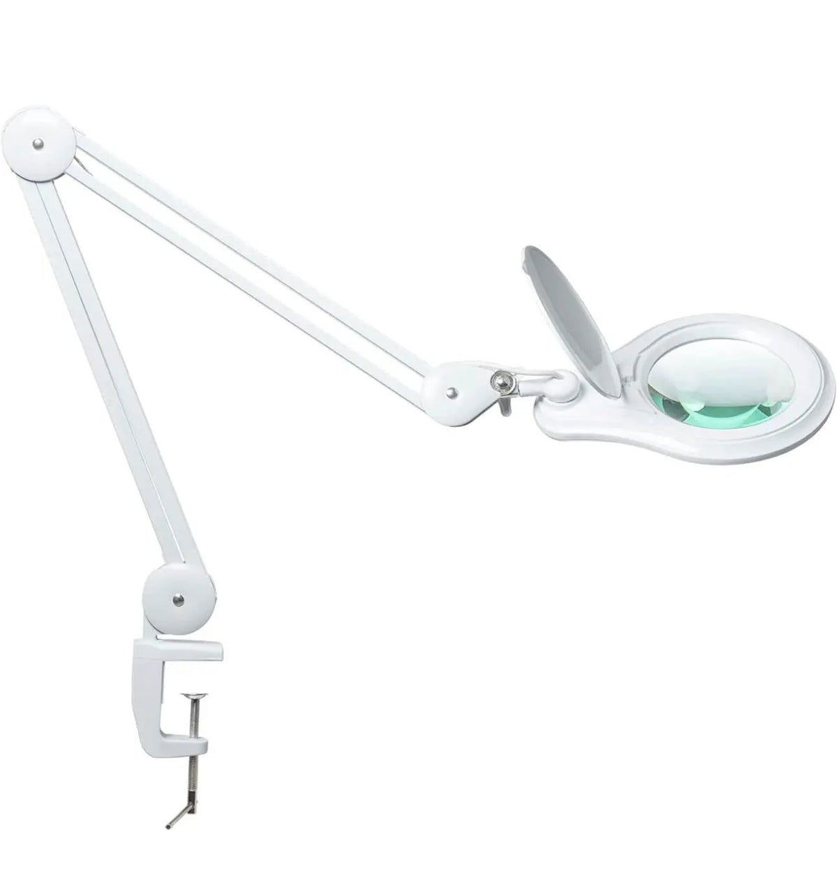 5X PRO XL Magnifying Desk Clamp Lamp – With Bright LED Light by Outdoor Solar Outlet