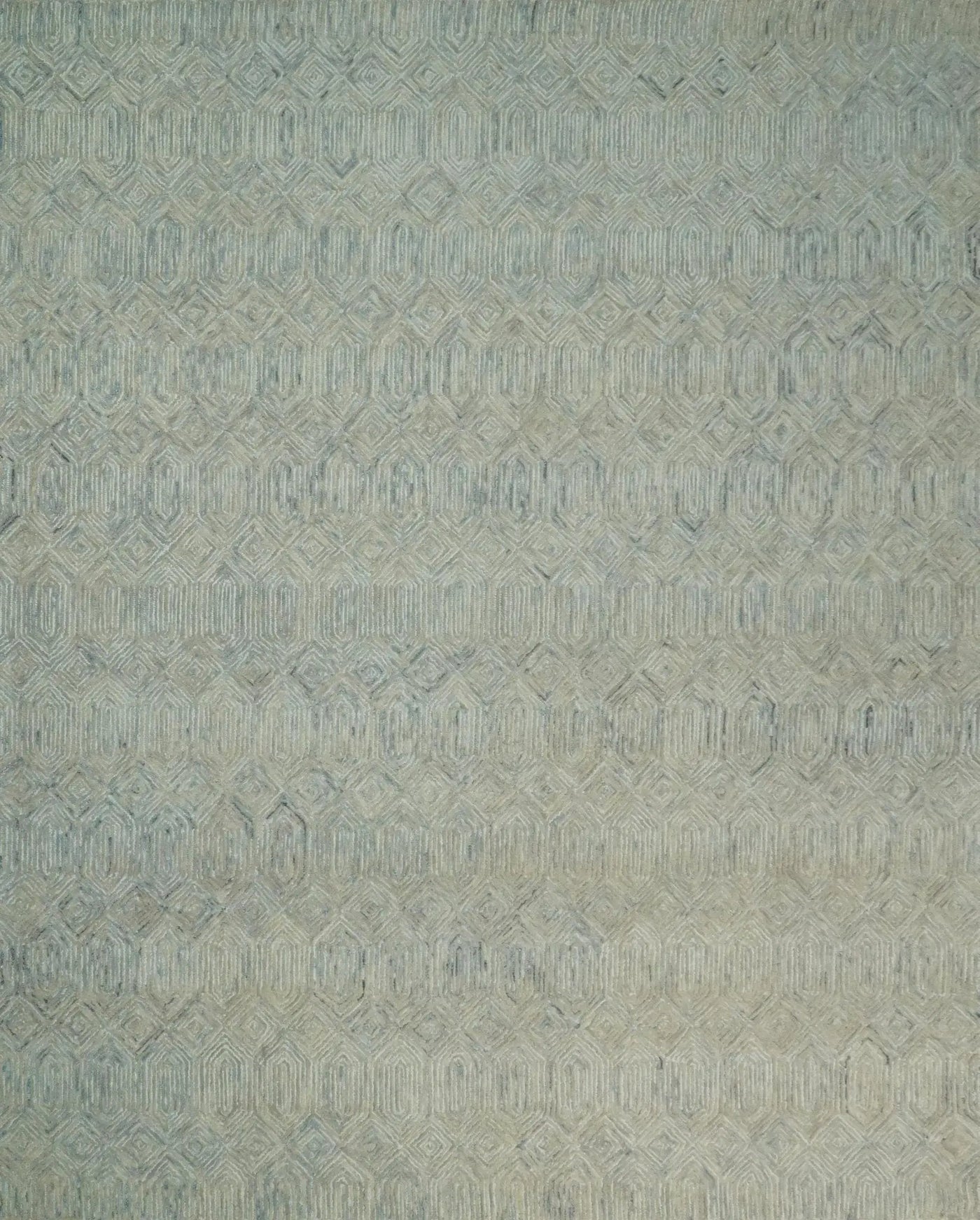 Beige Modern Style Hand Tufted Wool Area Rug by The Rug Decor