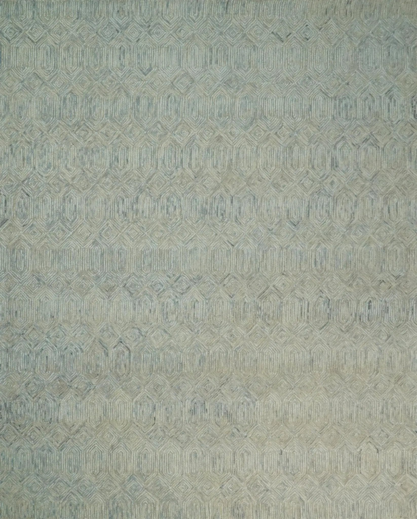 Beige Modern Style Hand Tufted Wool Area Rug by The Rug Decor