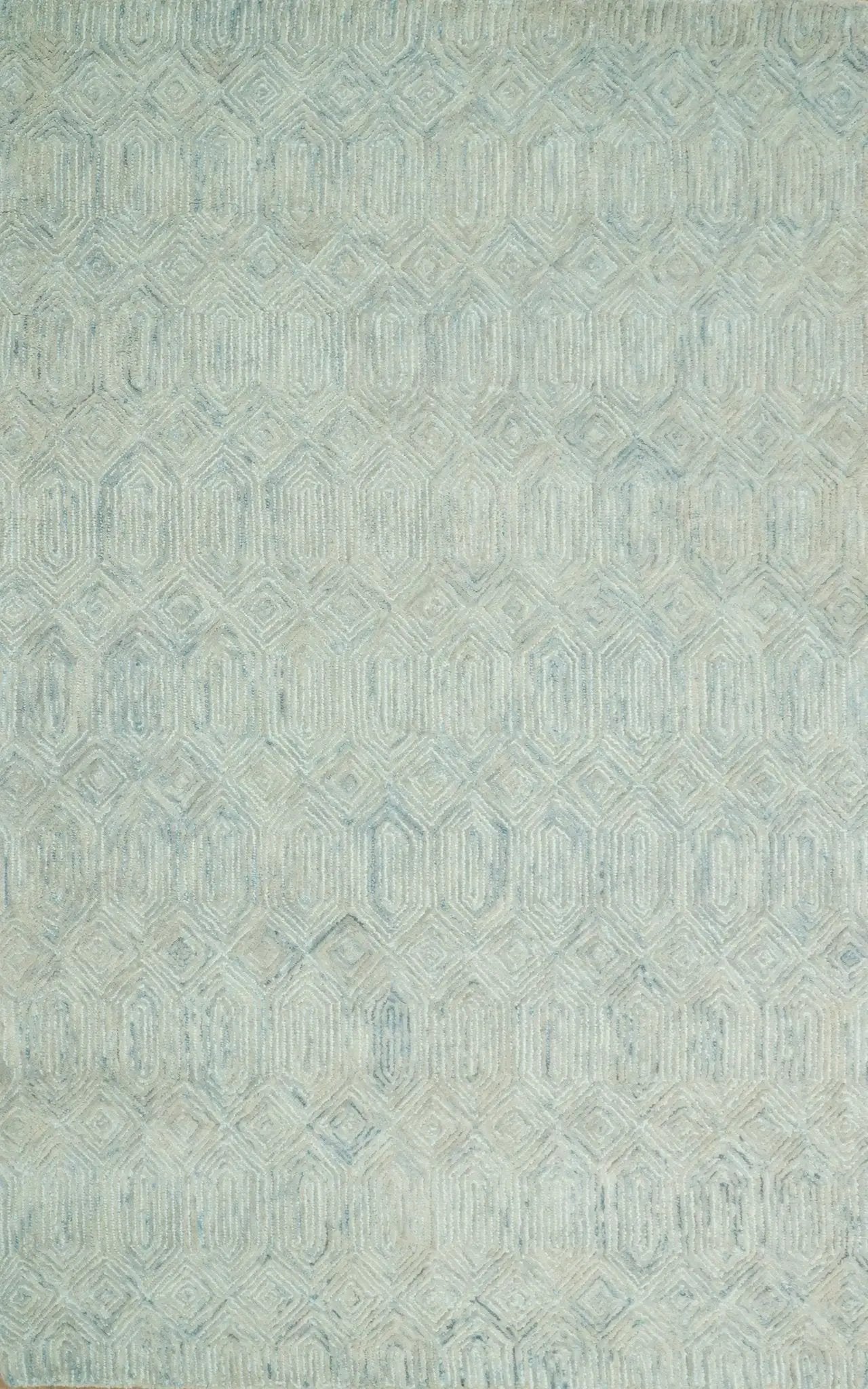 Beige Modern Style Hand Tufted Wool Area Rug by The Rug Decor
