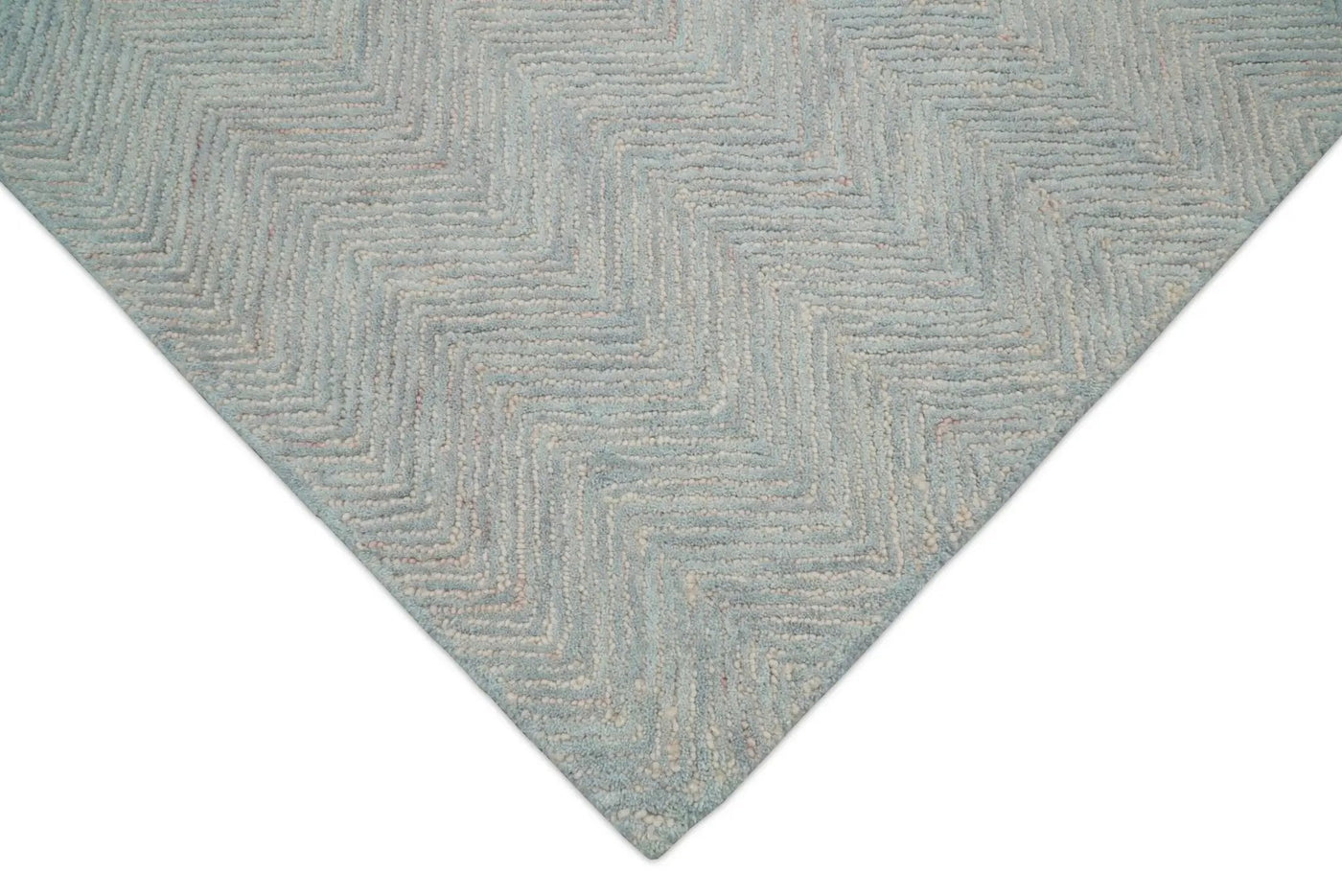 Gray Modern Style Hand Tufted Wool Area Rug by The Rug Decor