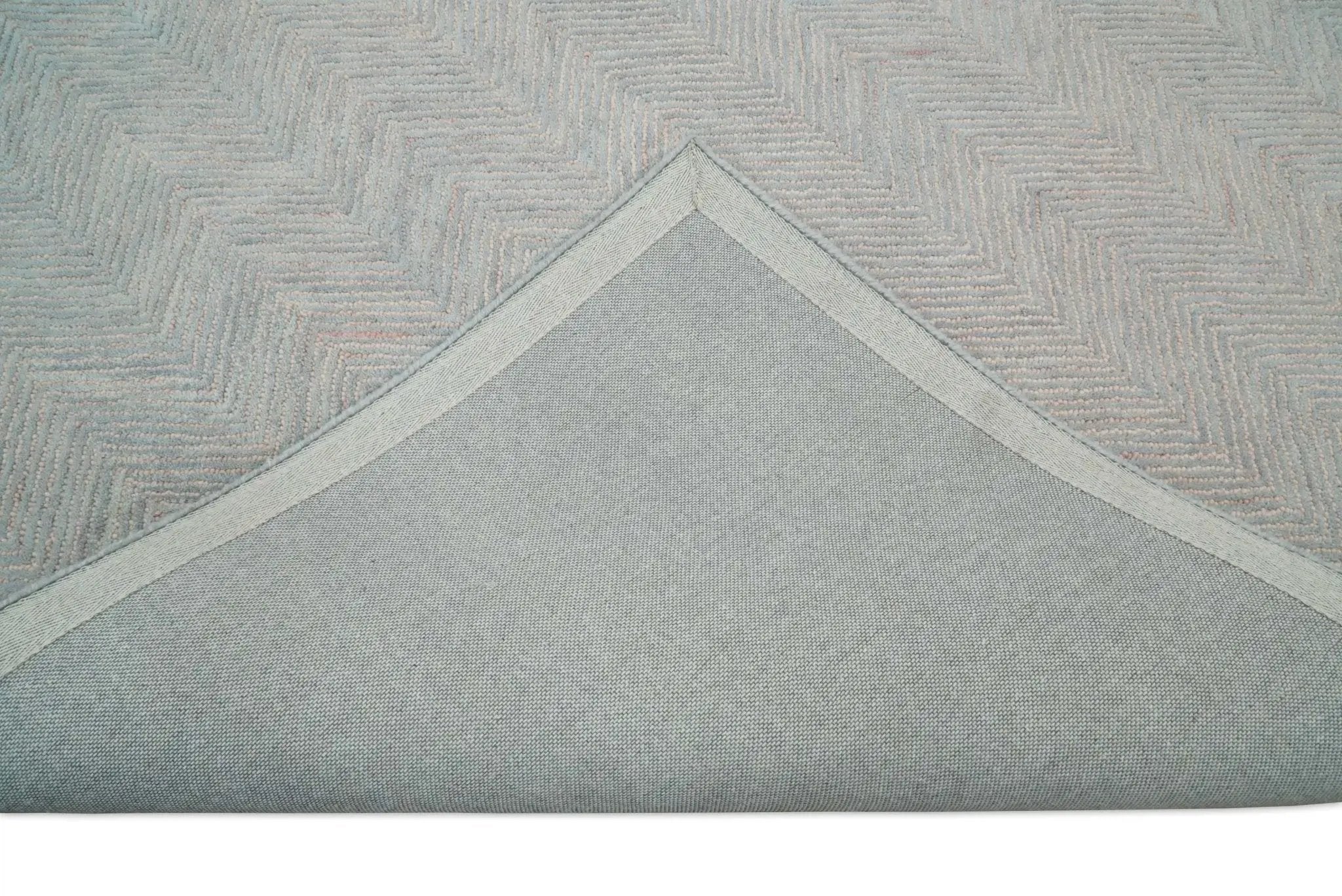 Gray Modern Style Hand Tufted Wool Area Rug by The Rug Decor