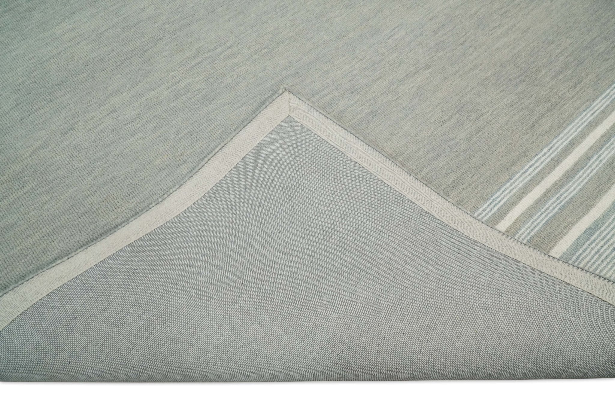 Gray Modern Style Hand Tufted Wool Area Rug by The Rug Decor