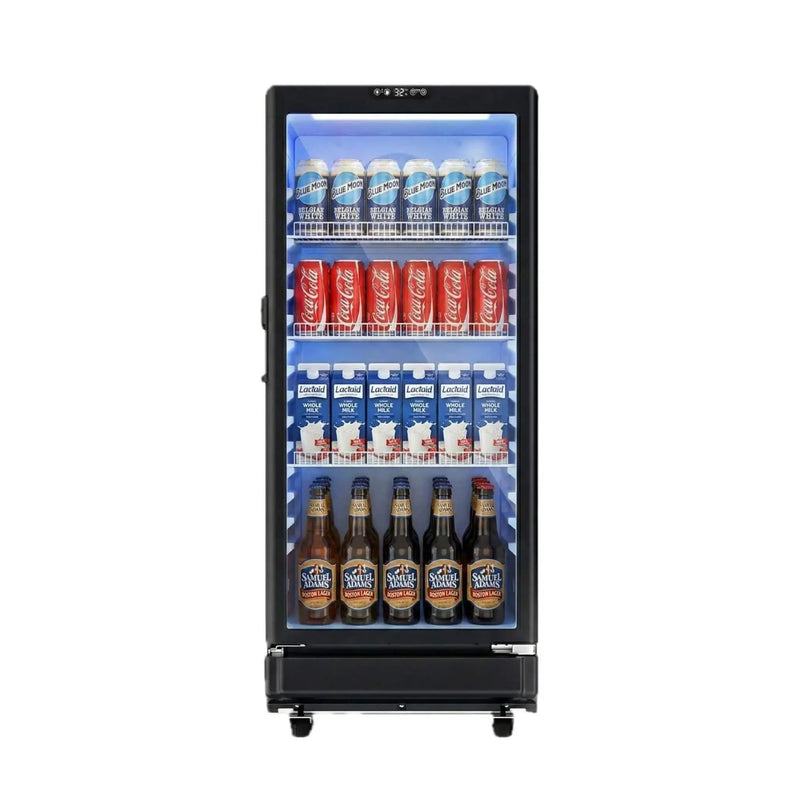 6.0 Cu.Ft Commercial Beverage Refrigerator With Glass Door And Adjustable Shelves (SAK28460) by SAKSBY WHOLESALE