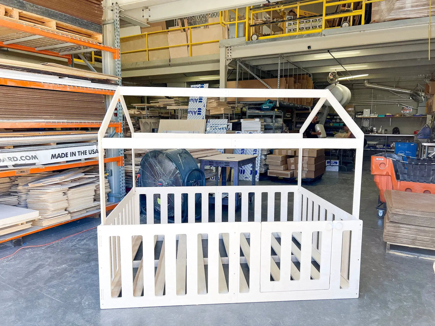 MIGUELITO- Twin Size House Bed by Bush Acres