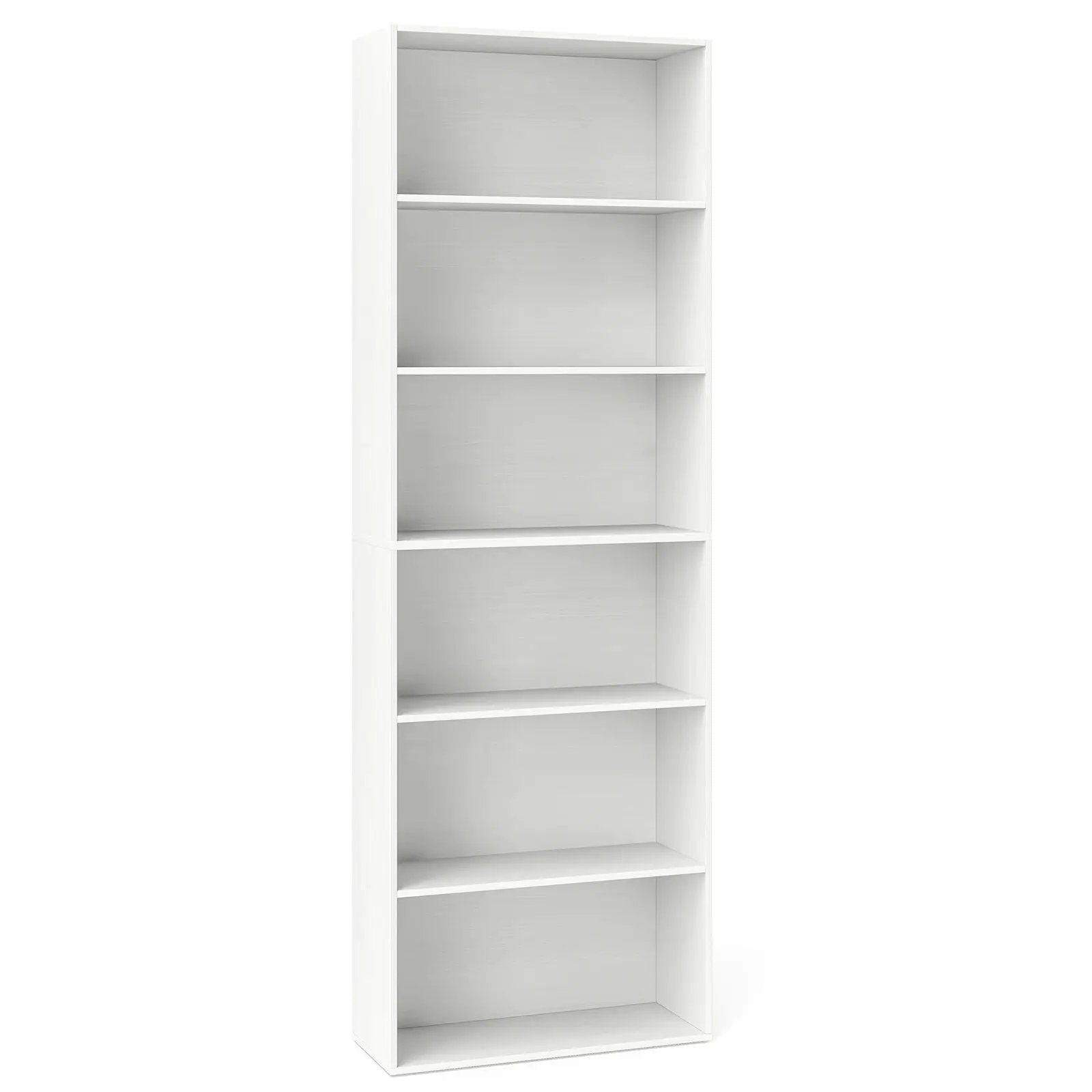 6-Tier Bookcase with 6 Open Shelves and Anti-Toppling Kits by DirectDeals