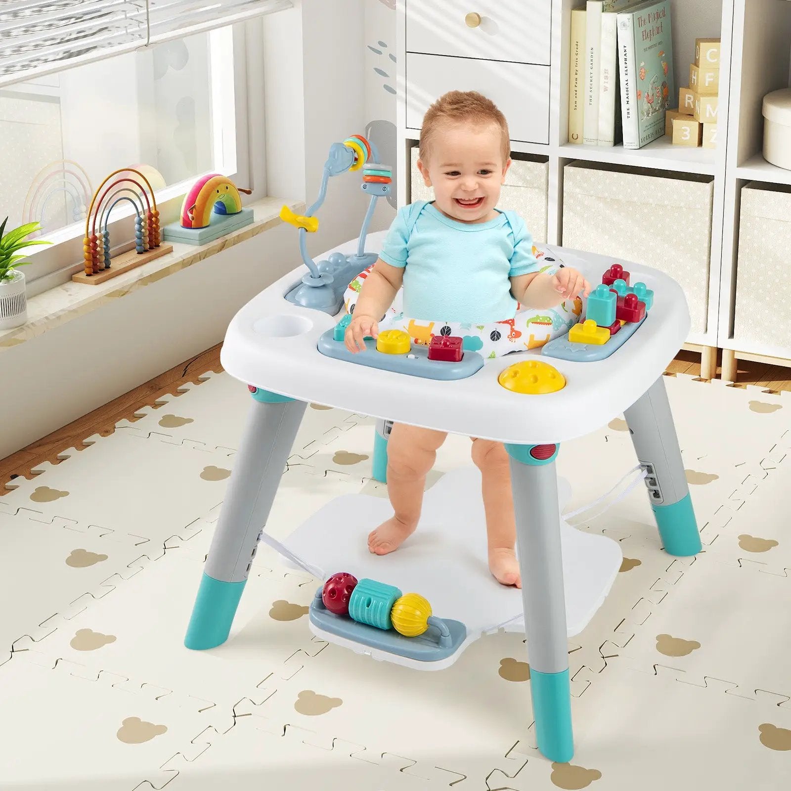 6-in-1 Baby Activity Center Infant Jumper Toddler Table by DirectDeals