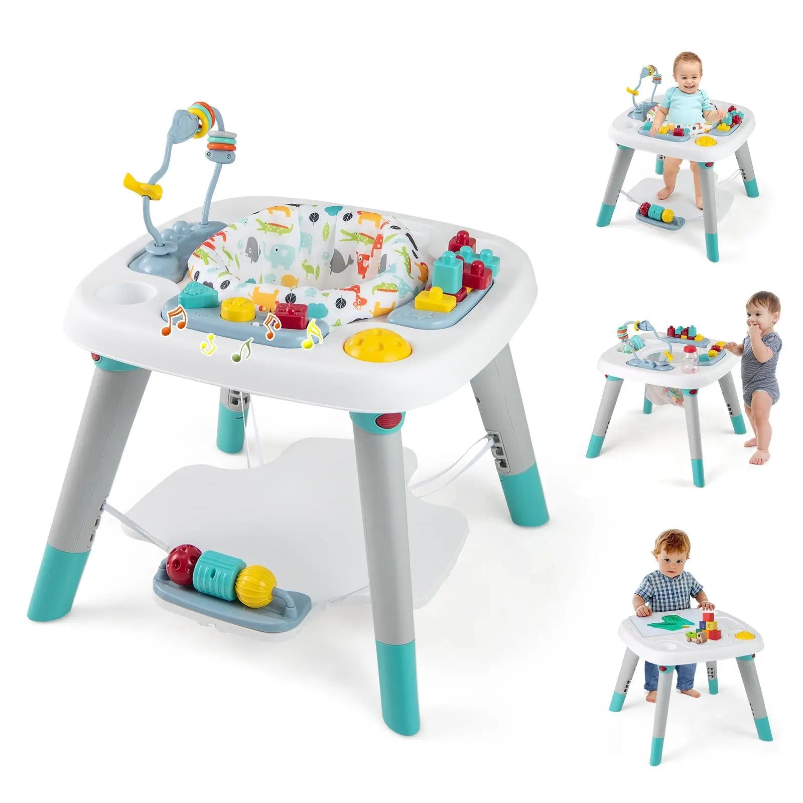 6-in-1 Baby Activity Center Infant Jumper Toddler Table by DirectDeals