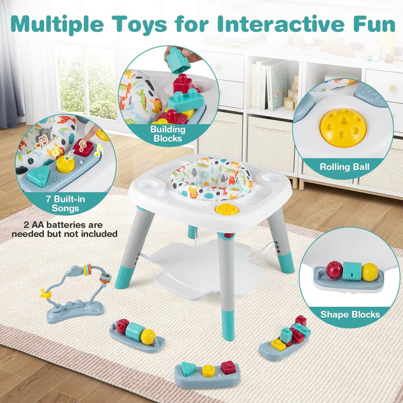 6-in-1 Baby Activity Center Infant Jumper Toddler Table by DirectDeals