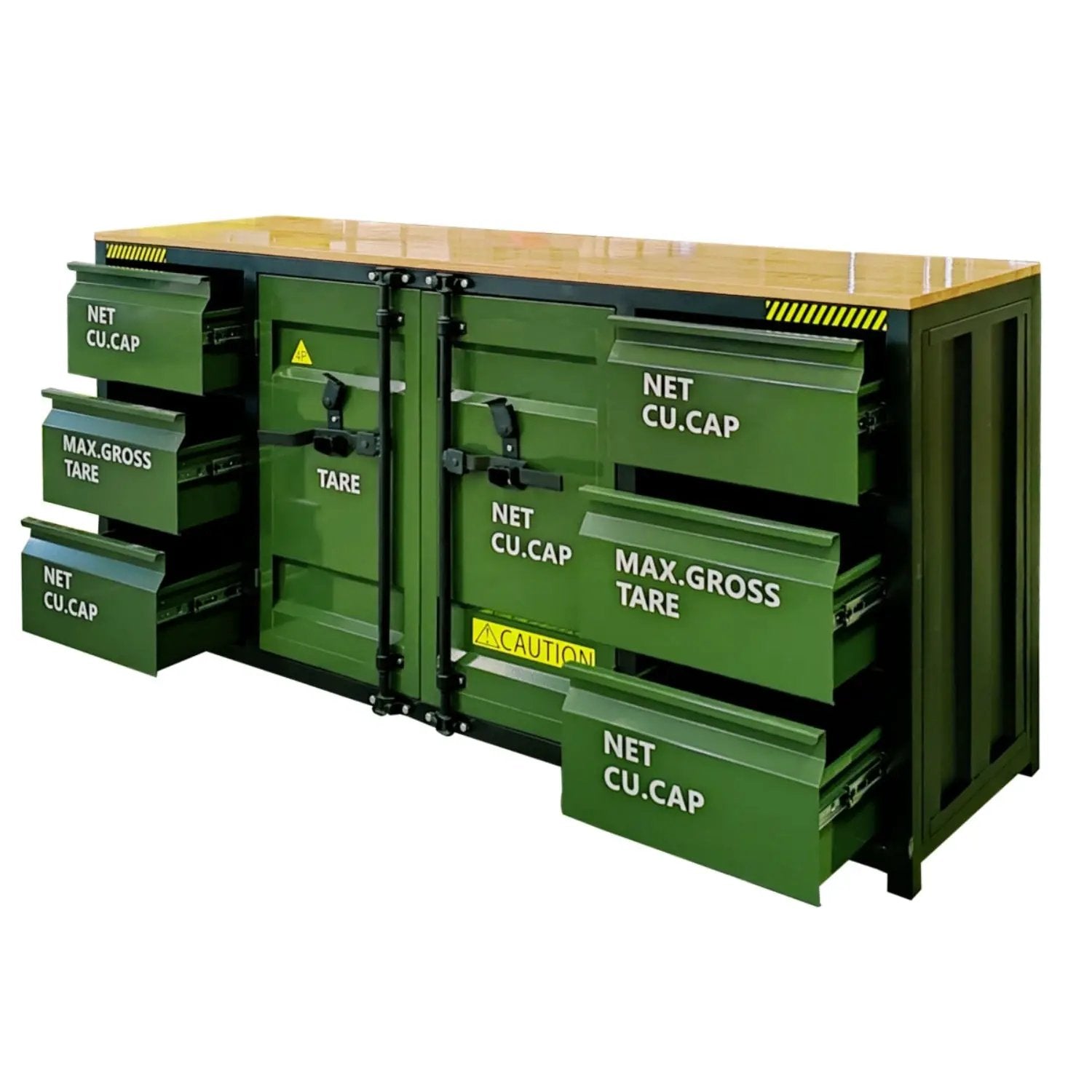 6.5ft Workbench Cabinet with 6 Drawers by Chery Industrial