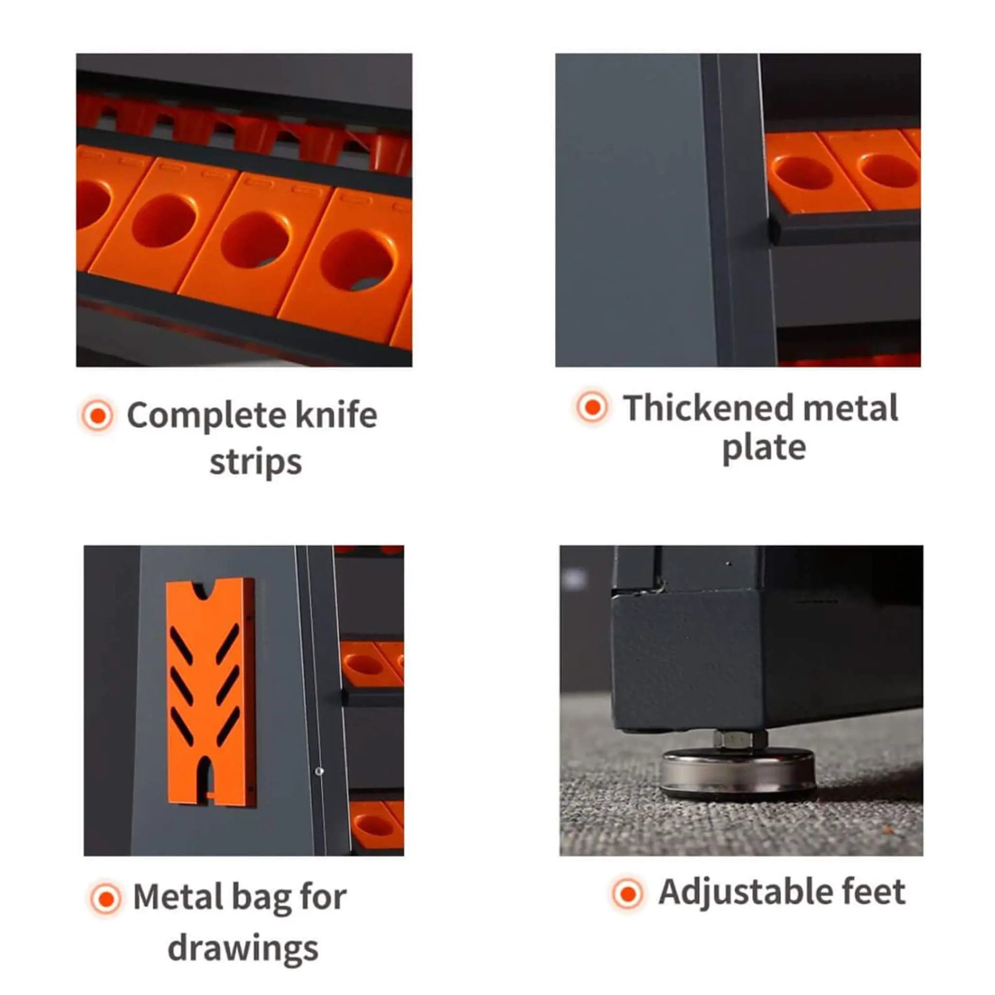 60-Inch Heavy-Duty Multifunction CNC Tool Rack Holder Organizer (SAK80412) by SAKSBY WHOLESALE