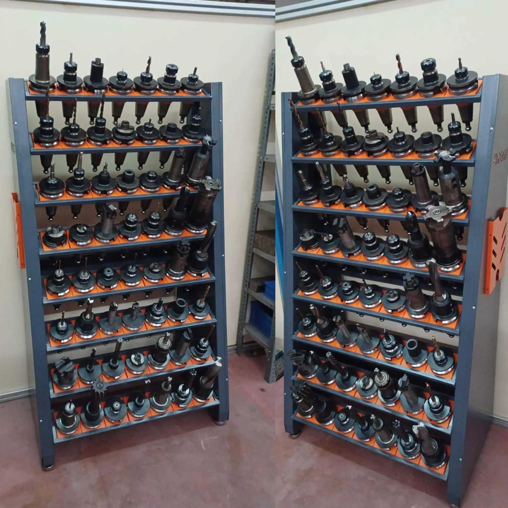 60-Inch Heavy-Duty Multifunction CNC Tool Rack Holder Organizer (SAK80412) by SAKSBY WHOLESALE