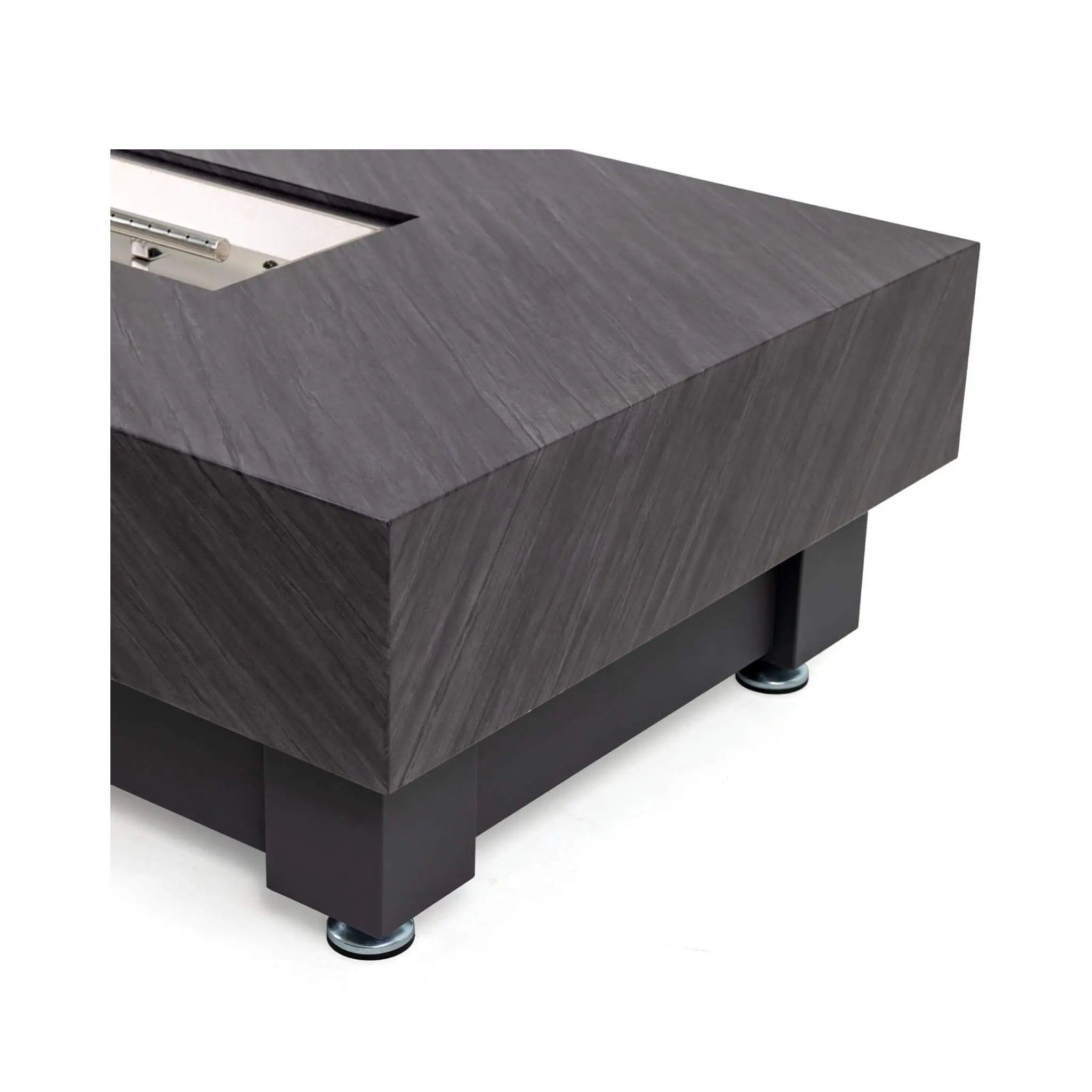 Alora Premium 60-Inch Rectangular Outdoor Modern Propane Fire Pit Table With Rain Cover (SAK91273) by SAKSBY WHOLESALE