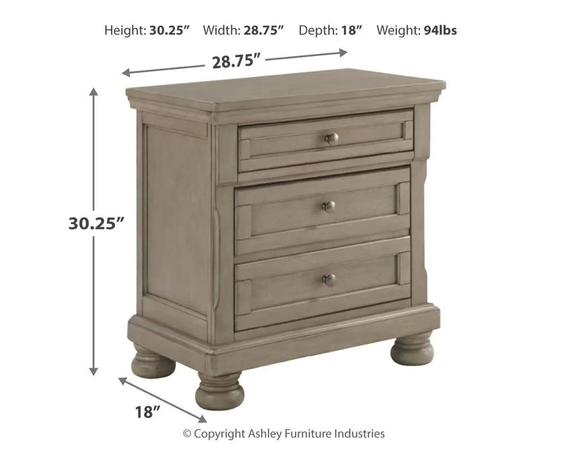 Lettner - Nightstand by Unique Piece Furniture