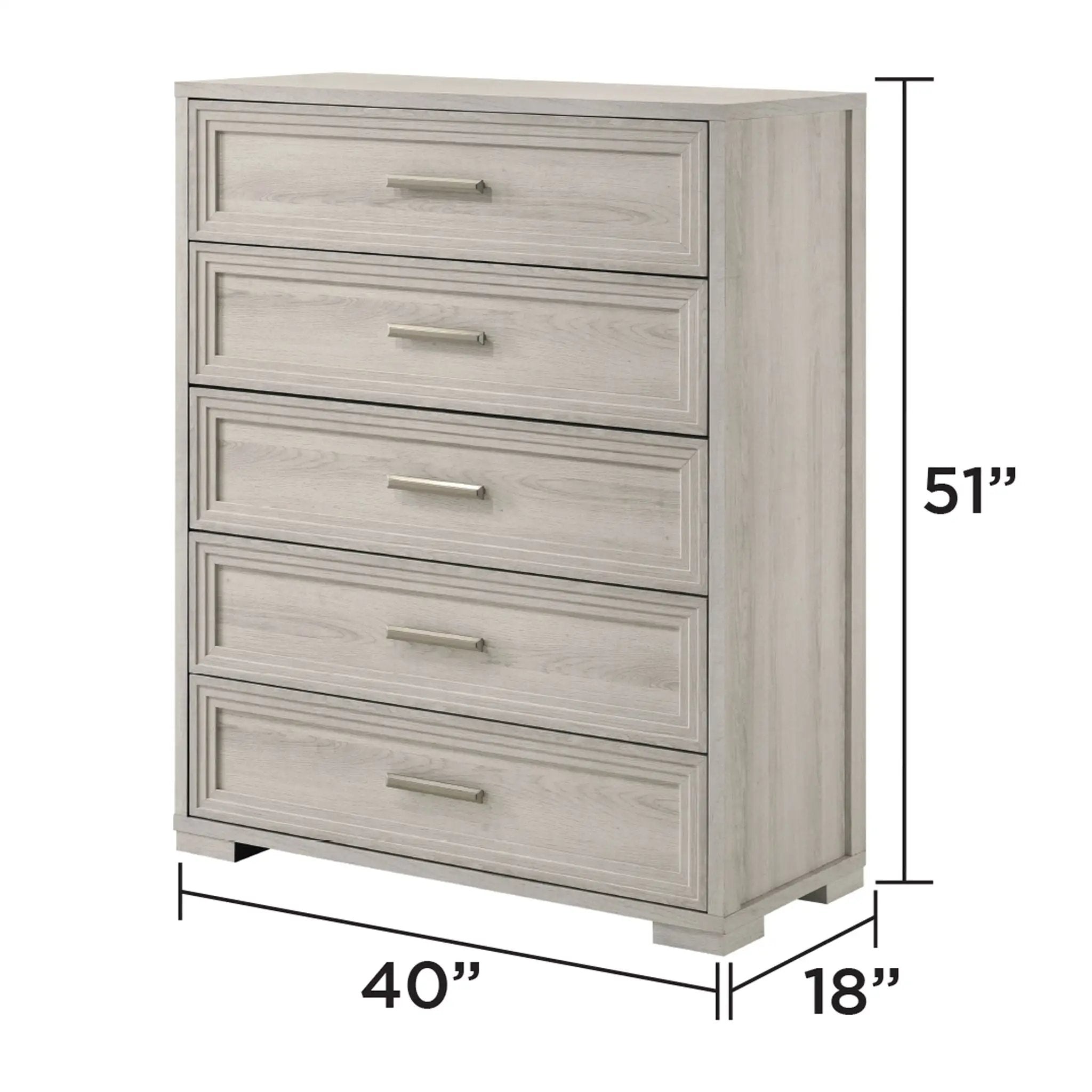Colorado - Bedroom Set With Upholstered LED Headboard by HouseOfZazla