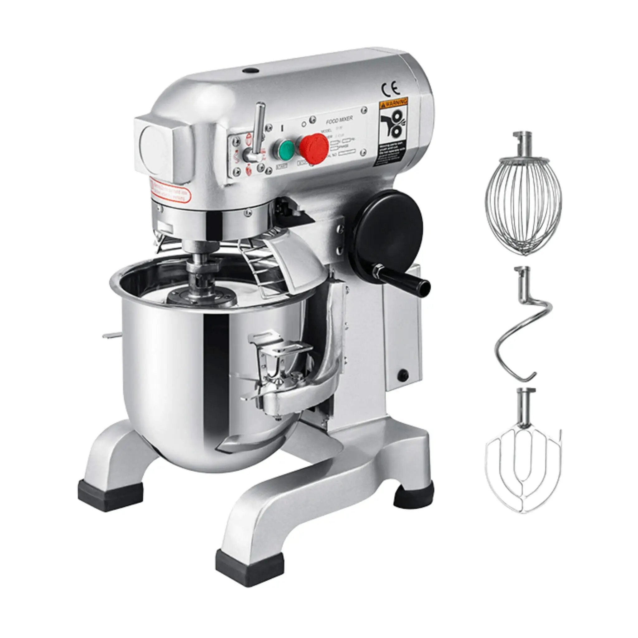 600W Commercial Dough Kneader Bakery Mixer Machine, 15QT (SAK95629) by SAKSBY WHOLESALE