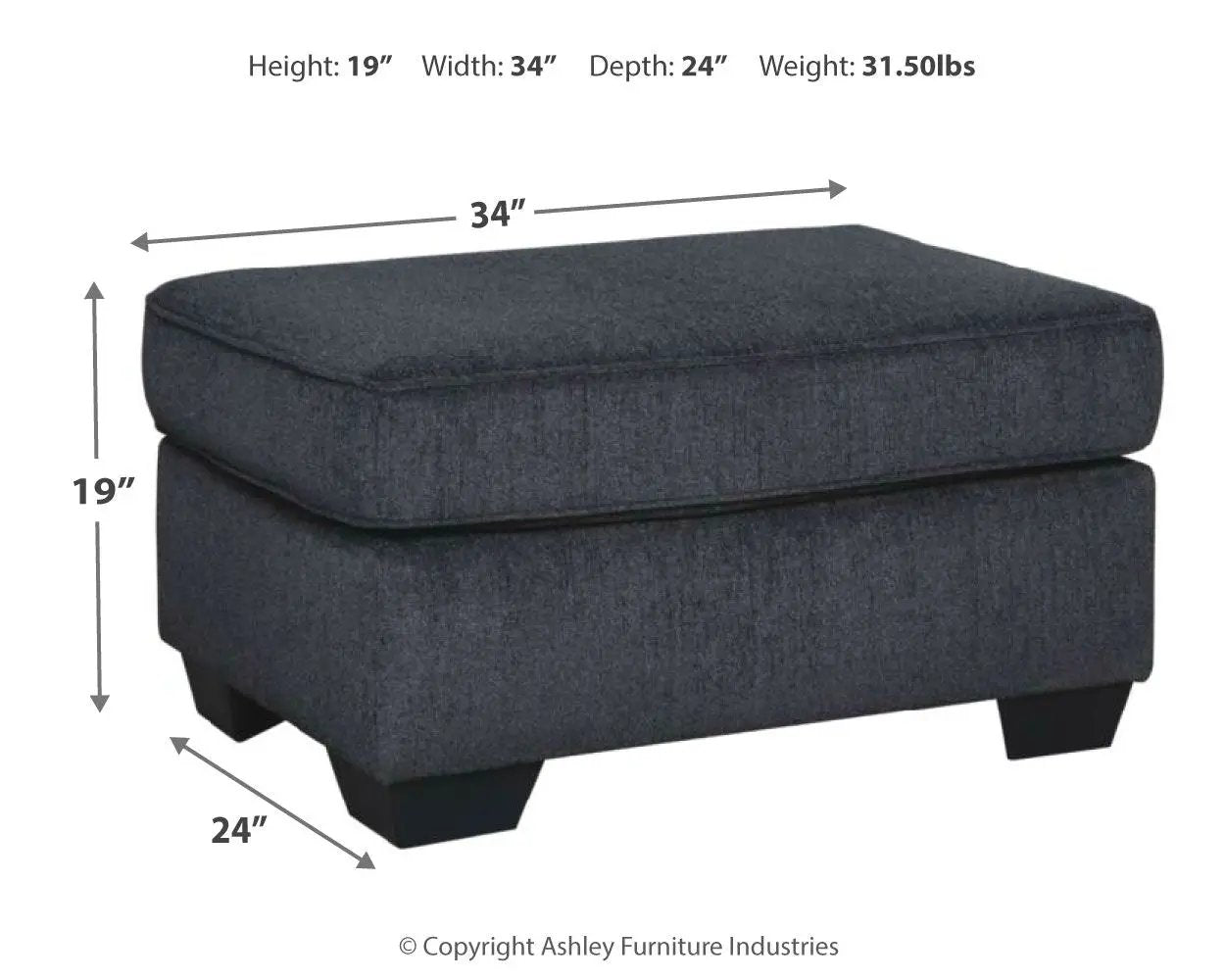 Altari - Ottoman by Unique Piece Furniture